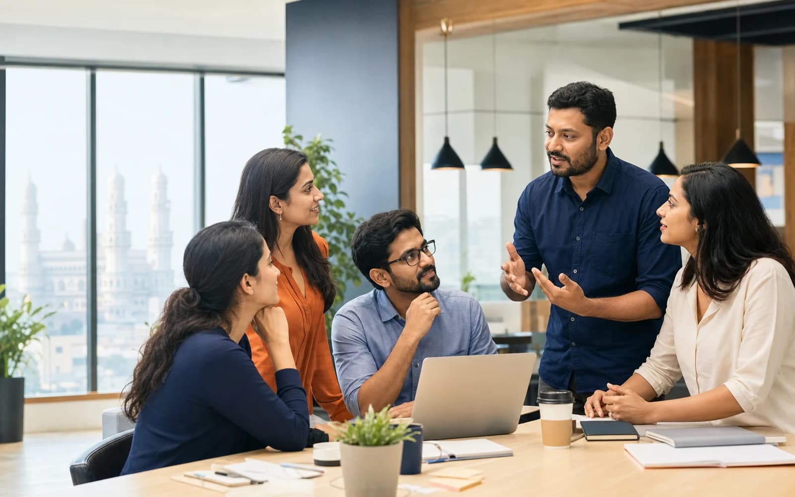 AAITS technology and talent team collaborating in Hyderabad